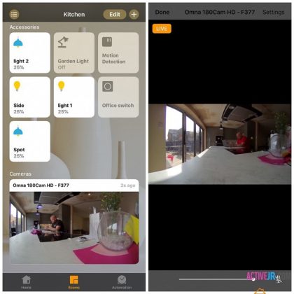 OMNA 180 Homekit