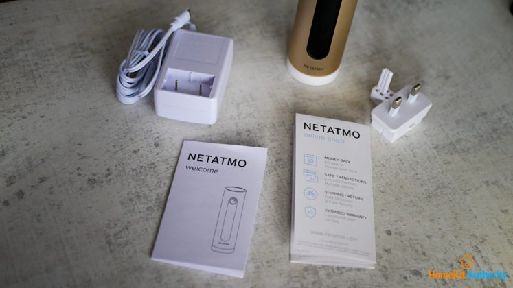 Netatmo smart indoor camera contents