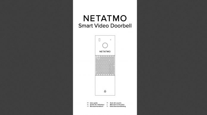 Netatmo Smart Video doorbell manual