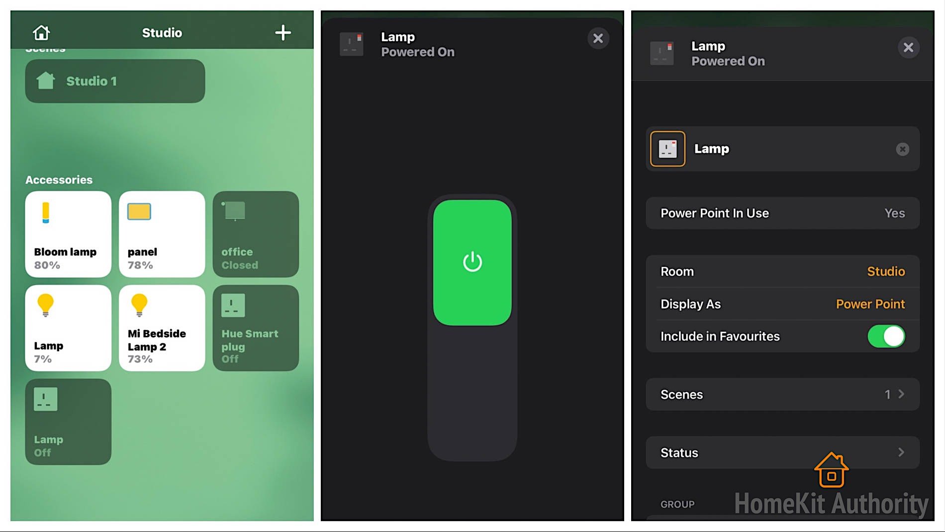 Meross HomeKit app control