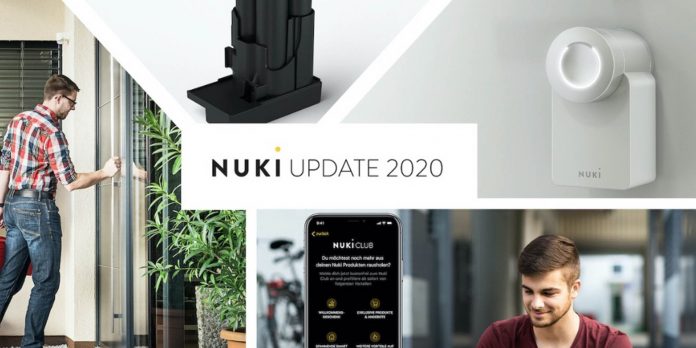 Nuki white lock and power pack