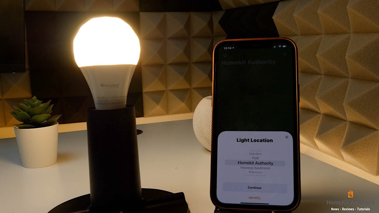 Nanoleaf essentials smart bulb homekit setup