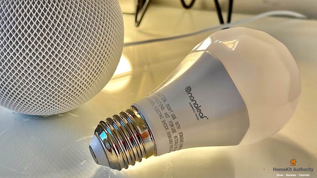 Nanoleaf Essentials bulb Review Made better with Thread HomeKit Authority