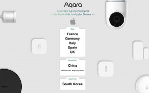Aqara HomeKit devices available via the Apple Store in the EU and UK