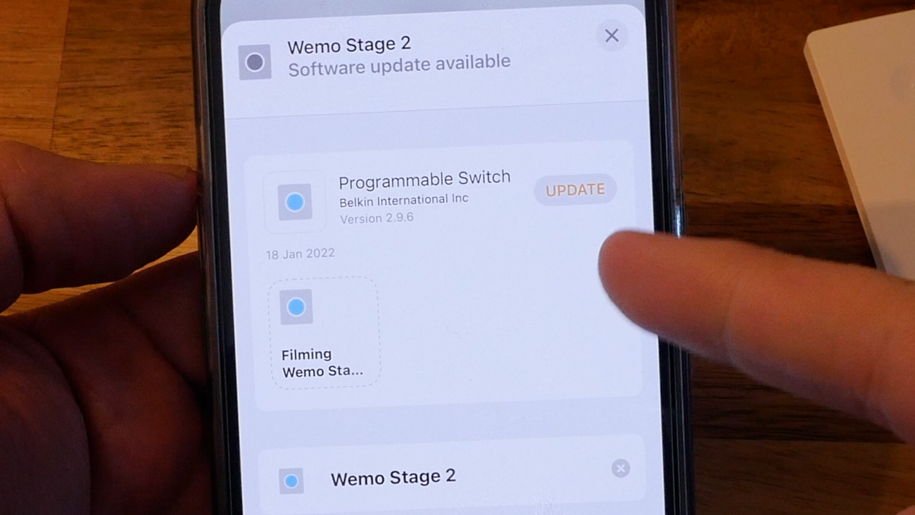 Wemo Stage Scene Controller Thread update