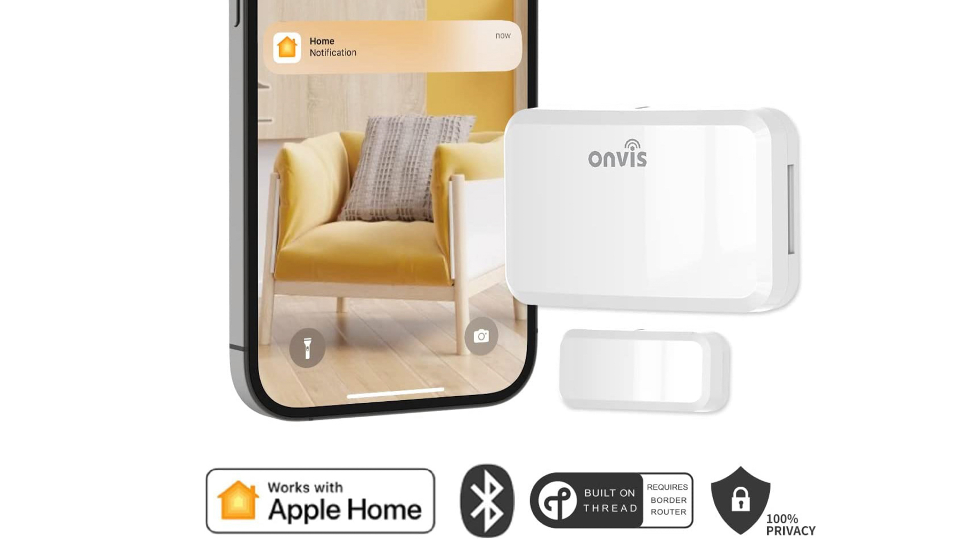 Onvis contact sensor with Thread now available for Preorder HomeKit